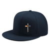 Custom Printing Logo 6 Panel Plain Snapback Cap Stylish Trendy Classic Simple Flat Brim Hat