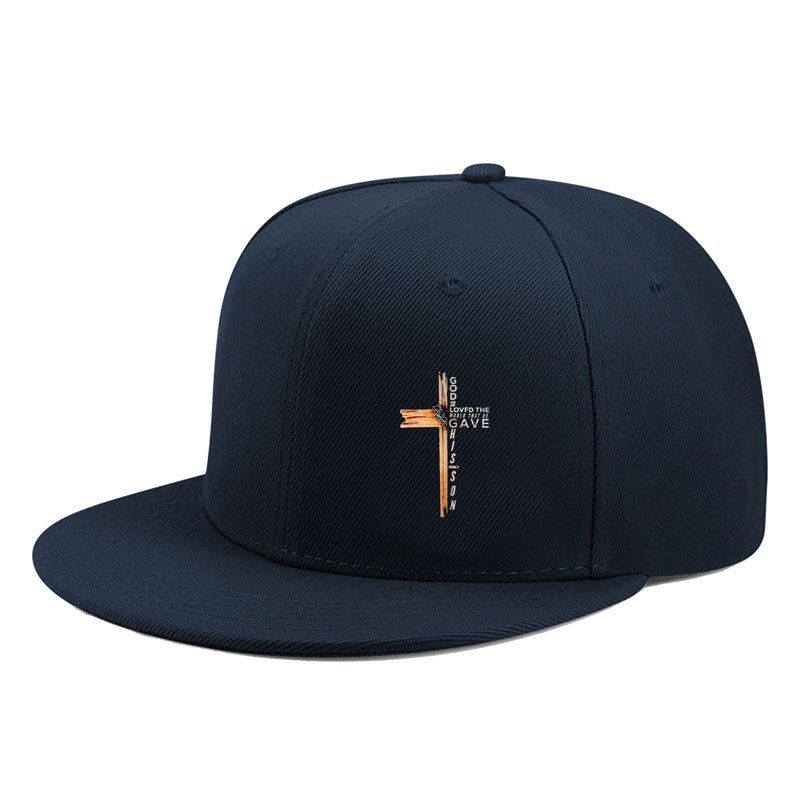 Custom Printing Logo 6 Panel Plain Snapback Cap Stylish Trendy Classic Simple Flat Brim Hat