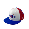 Factory Custom Fashion Embroidery Contrast Color Snapback Hat Breathable Flexible Fit Outdoor Cap