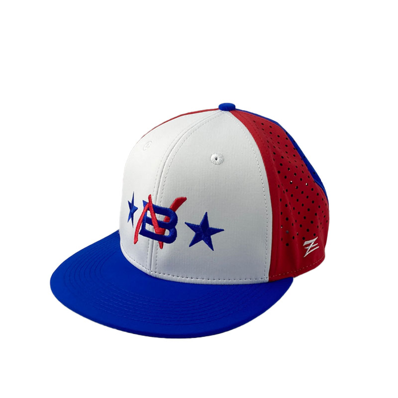Factory Custom Fashion Embroidery Contrast Color Snapback Hat Breathable Flexible Fit Outdoor Cap
