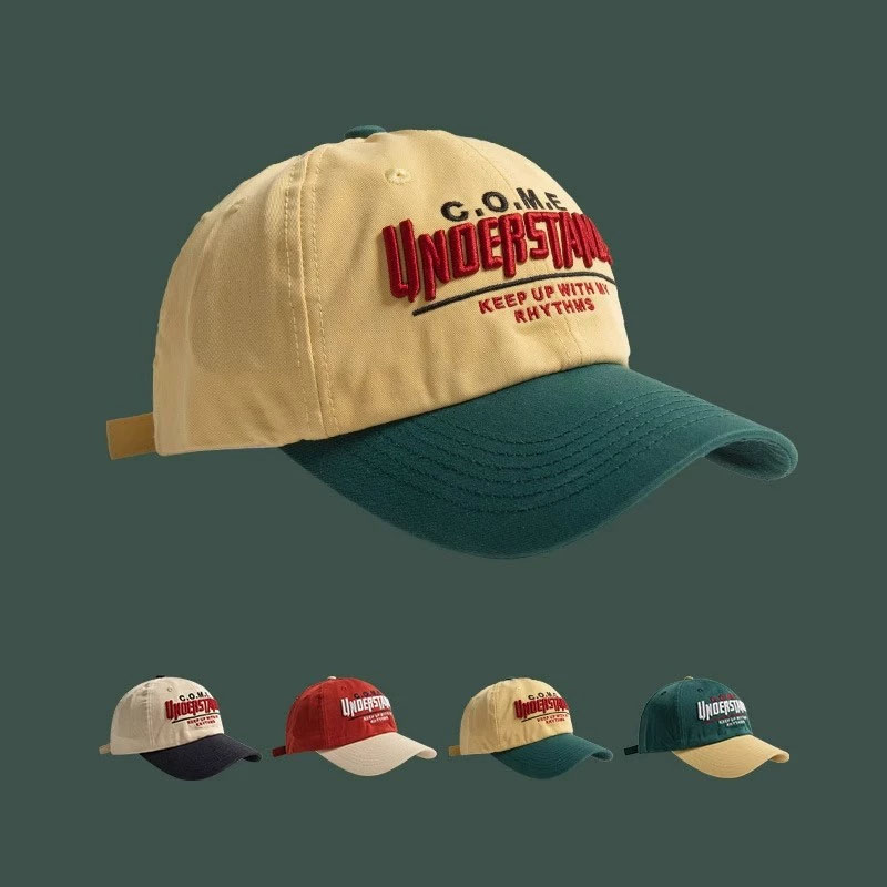 Stylish Vintage Adjustable Sport Baseball Cap New Custom Embroidery Summer Casual Hat
