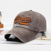 Premium Quality Wholesale Men Baseball Caps Soft Wash Hats Customize Embroidery Logo Sports Cap