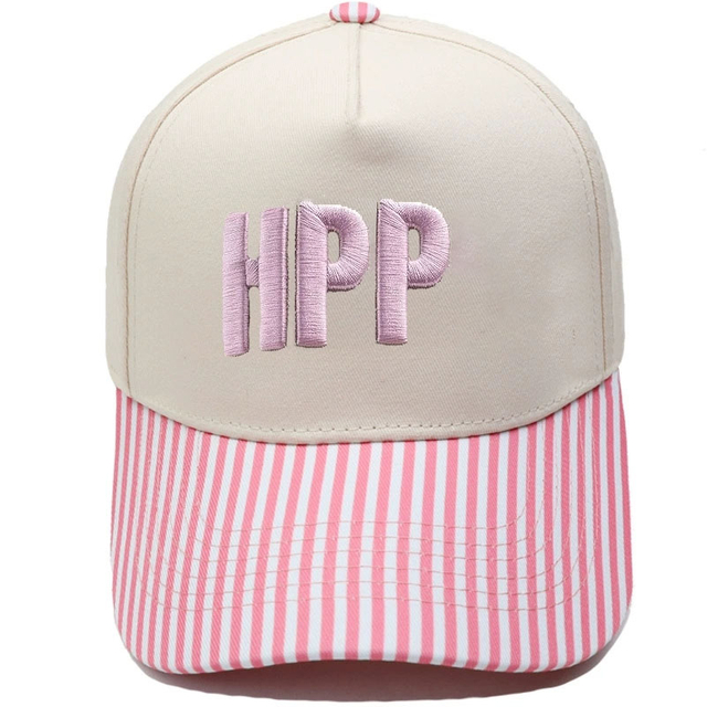 Wholesale 5 Panel Fashion Contrast Color Snapback Baseball Cap Leisure Sports Woman Hat