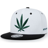 Custom 3D Embroidered Plant Leisure Snapback Cap Trendy Hip Hop Sports Flat Brim Hat Cap