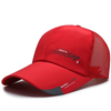 High Quality New Design Quick Dry Sun Protection Baseball Cap Custom Outdoor Casual Sports Hat for Men Women