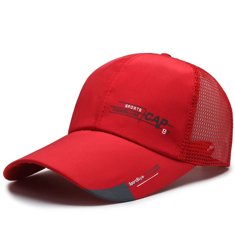 High Quality New Design Quick Dry Sun Protection Baseball Cap Custom Outdoor Casual Sports Hat for Men Women