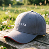 New Design Blue Custom Logo Baseball Cap High Quality Factory Wholesale Unisex Sports Gorras