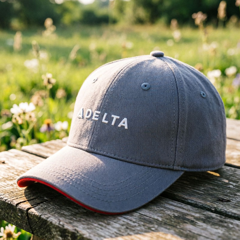 New Design Blue Custom Logo Baseball Cap High Quality Factory Wholesale Unisex Sports Gorras