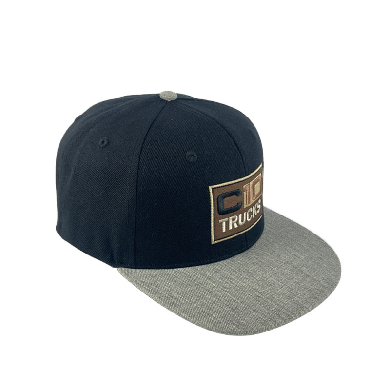 Wholesale China Manufacture 6 Panel Snapback Cap Custom Embroidery Patch Classic Men Flat Brim Hat