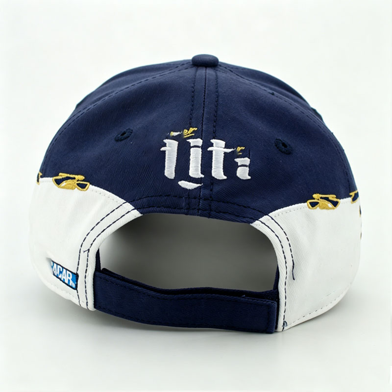 Premium 3D Embroidery Cotton Baseball Cap Custom Logo Men Outdoor Sports Racing Hat