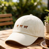 Fashion Cotton Golf Baseball Cap Custom Animal Embroidery Unisex Adjustable Outdoor Hat