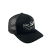 China Factory Custom Printed Logo Black Foam Mesh Trucker Hat Summer Cool Gym Sport Cap