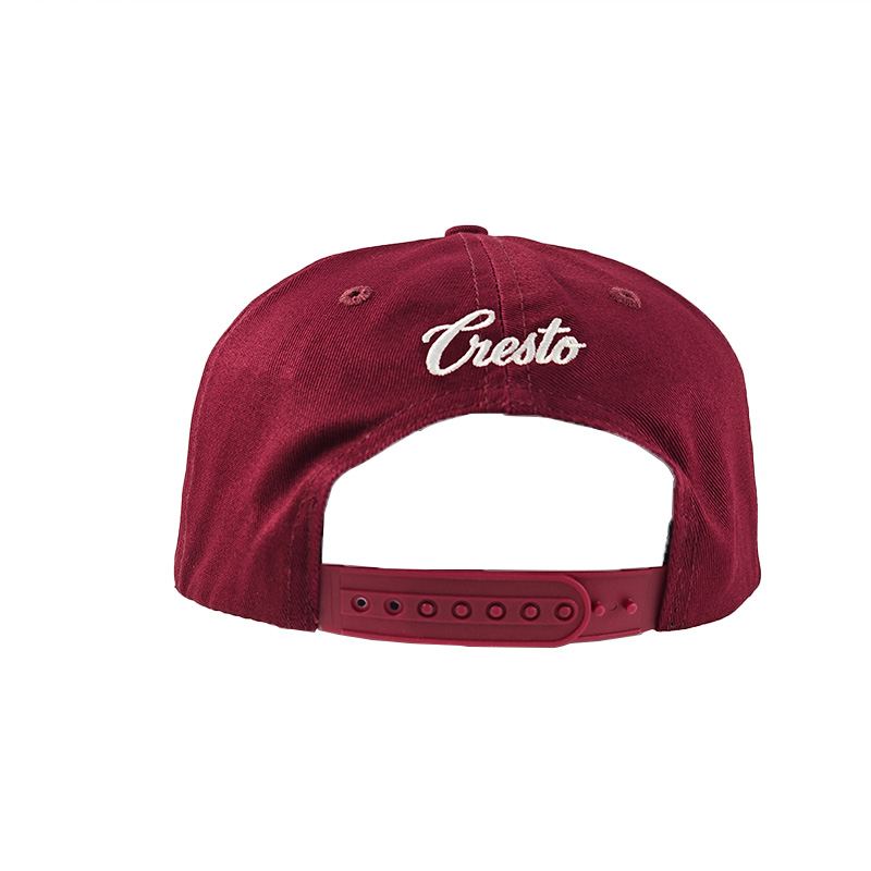 OEM Wholesale Unstructured 5 Panel Snapback Cap Custom Embroidery Plain Flat Brim Hat