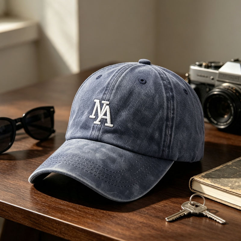 Custom Simple Fashion Embroidery Baseball Caps Vintage Trendy Sports Hats for Summer Travel