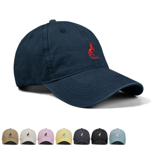 China Custom Embroidery Animal Khaki Baseball Cap Fashion Leisure Sport Simple Hat with Sandwich