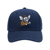 High Quality White Hornet Embroidered Baseball Cap Custom Fashion Cartoon Outdoor Sun Hat