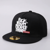 High Quality 3D Embroidery Letter Logo Snapback Cap Fashion Contrast Color Flat Brim Hat