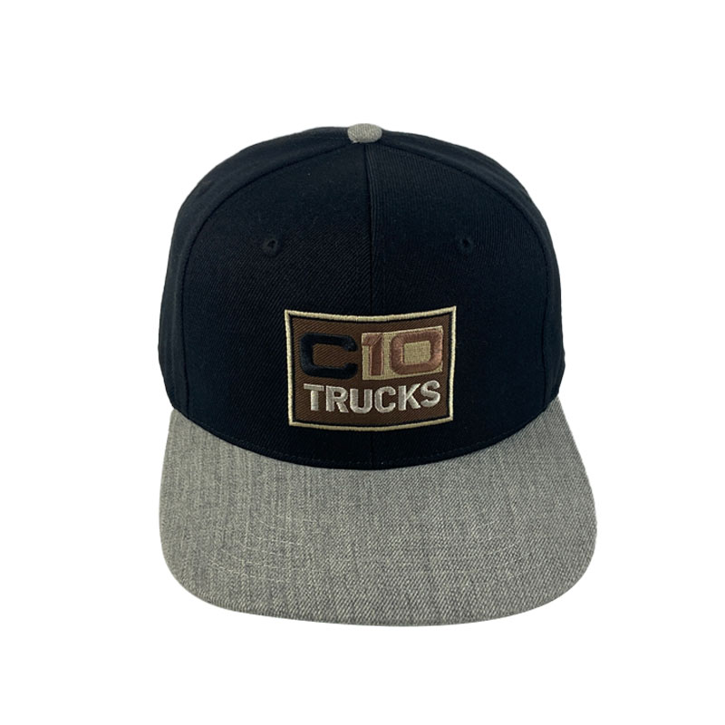 Wholesale China Manufacture 6 Panel Snapback Cap Custom Embroidery Patch Classic Men Flat Brim Hat