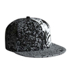 Custom Printing 6 Panel Black Snapback Cap Premium Flexible Fitted Fashion Hip Hop Street Hat