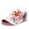 Custom Embroidery Stylish Flower Women's Baseball Cap Hot Sale Outdoor Sports Casual Sun Hat