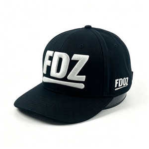 Wholesale Black 6 Panel Sport Snapback Cap Custom Embroidery Breathable Outdoor Leisure Hat