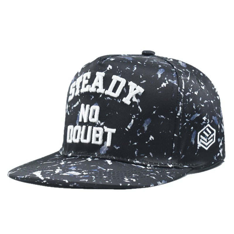 Wholesale Vintage Fashion Youth Street Snapback Cap Custom Embroidery Printed Hip Hop Flat Brim Hat