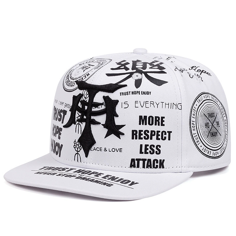 Manufacturer Wholesale Fashion Embroidery Snapback Cap 6 Panel Unisex Street Hip Hop Youth Hat