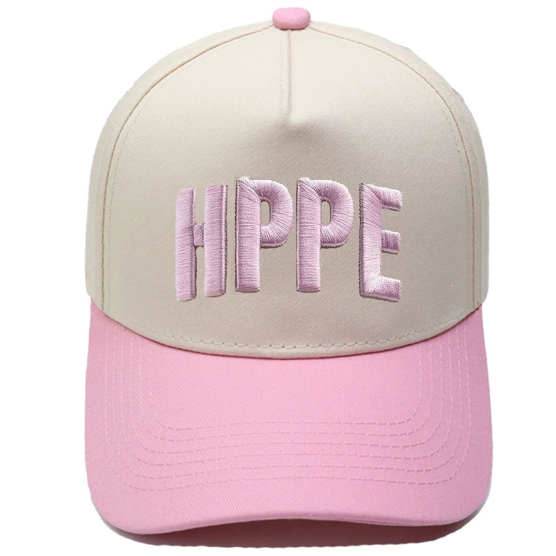 Wholesale 5 Panel Fashion Contrast Color Snapback Baseball Cap Leisure Sports Woman Hat