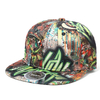 Wholesale Doodle-Printed Stylish Hip-Hop Snapback Cap Custom Trend Street Sport Flat Brim Hat