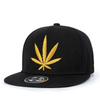 Custom 3D Embroidered Plant Leisure Snapback Cap Trendy Hip Hop Sports Flat Brim Hat Cap