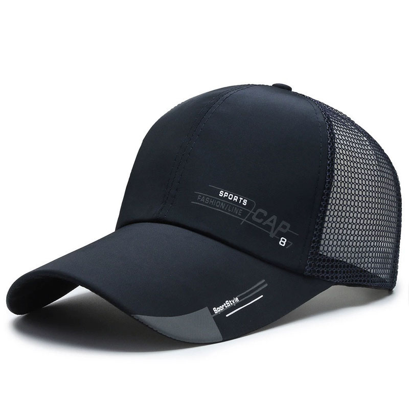 High Quality New Design Quick Dry Sun Protection Baseball Cap Custom Outdoor Casual Sports Hat for Men Women