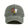Factory Wholesale 6 Panel Wash Baseball Cap Custom Printing Fashion Vintage Hat Unisex Sports Gorras