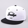 High Quality 3D Embroidery Letter Logo Snapback Cap Fashion Contrast Color Flat Brim Hat