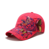 Custom Embroidery Stylish Flower Women's Baseball Cap Hot Sale Outdoor Sports Casual Sun Hat