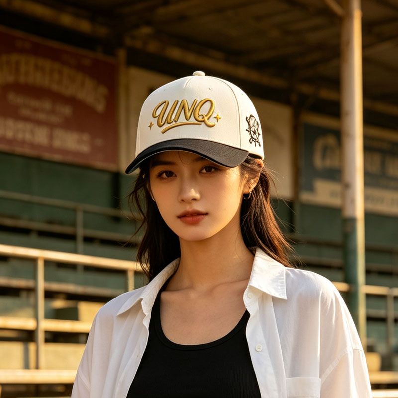 Custom Embroidered Logo Fashion Sport Baseball Cap 5 Panel Outdoor Leisure Sun Hat