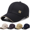 Structured Outdoor Leisure New Sports Baseball Cap Custom Embroidery Logo Unisex Golf Hat