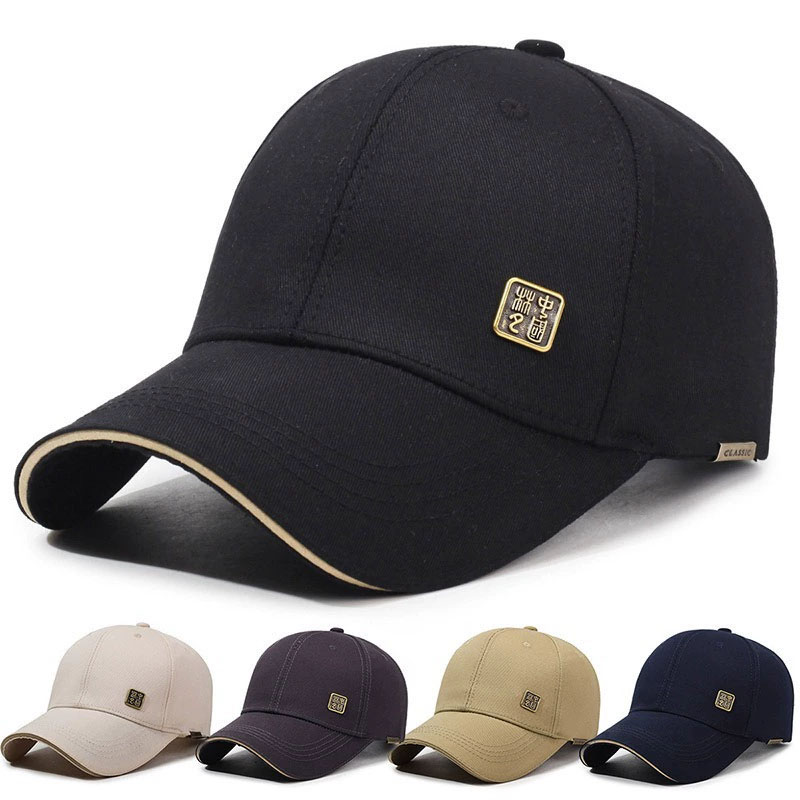Structured Outdoor Leisure New Sports Baseball Cap Custom Embroidery Logo Unisex Golf Hat