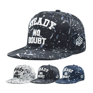 Wholesale Vintage Fashion Youth Street Snapback Cap Custom Embroidery Printed Hip Hop Flat Brim Hat