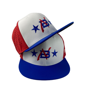 Factory Custom Fashion Embroidery Contrast Color Snapback Hat Breathable Flexible Fit Outdoor Cap