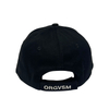 Brand Custom 6 Panel Embroidery Black Baseball Cap Men Street Skateboard Sports Dad Hat