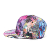 Wholesale Doodle-Printed Stylish Hip-Hop Snapback Cap Custom Trend Street Sport Flat Brim Hat