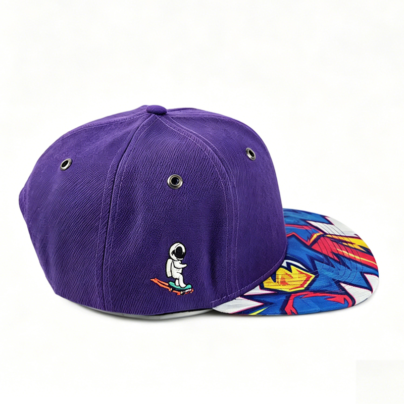 Custom Logo Embroidered Printing Snapback Hat Fashion Colorful Hip Hop Sports Baseball Caps