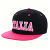 Factory Wholesale Fashion Embroidery Snapback Hat Trend Hip Hop Two Color Flat Brim Cap