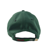 Custom Embroidery Logo Sport Baseball Cap Green 6 Panel Unisex Dad Hat Outdoor Travel Caps