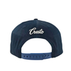 Custom Embroidery 5 Panel Unstructured Snapback Cap Soft Breathable Sport Flat Bill Hat