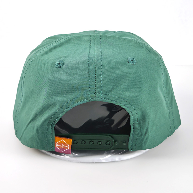 Custom Embroidery Patch Rope 5 Panel Snapback Cap High Quality Retro Baseball Hat for Streetwear