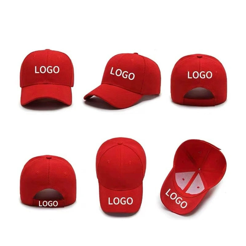 Cheap Factory Custom Logo Blank Baseball Cap Simple Multi Color Outdoor Casual Curve Brim Hat