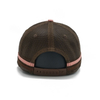New Deign Custom Cotton Baseball Cap 5 Panel Summer Breathable Trucker Hat with Camo Digital Fabric