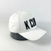 Popular White Embroidery Letter 6 Panel Baseball Cap Custom Color Casual Travel Golf Hat
