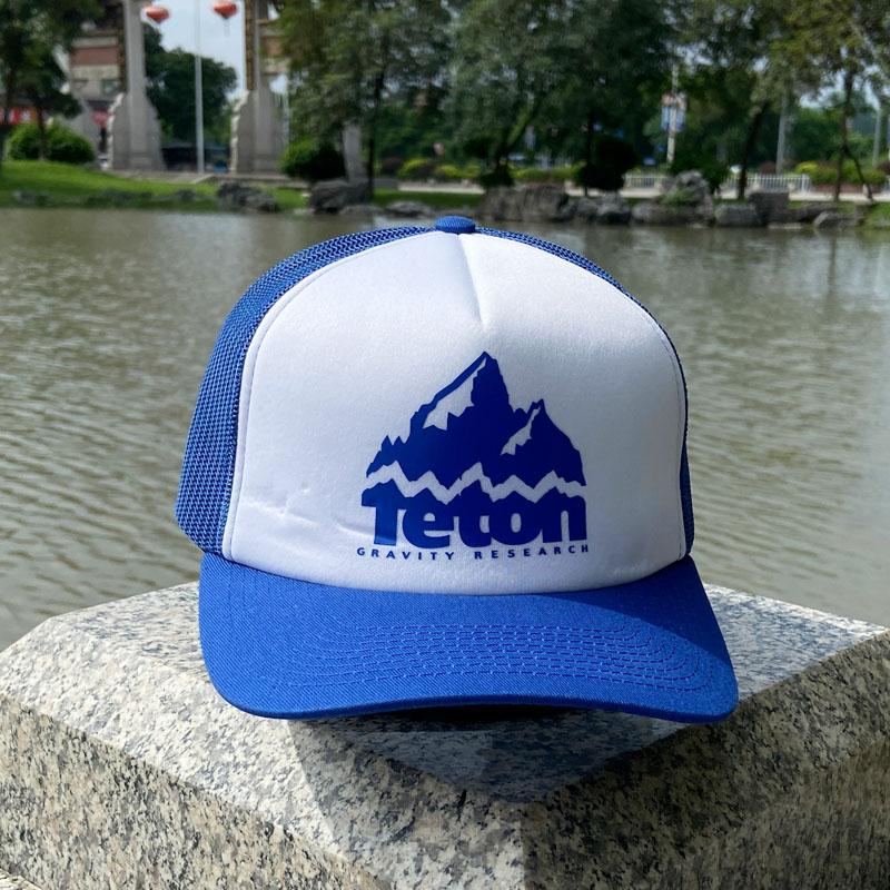 Wholesale 5 Panel Foam Mesh Trucker Cap Custom Brand Print Logo Running Sports Snapback Hat